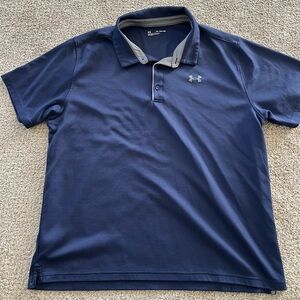 Under Armour Men's Navy Polo Shirt